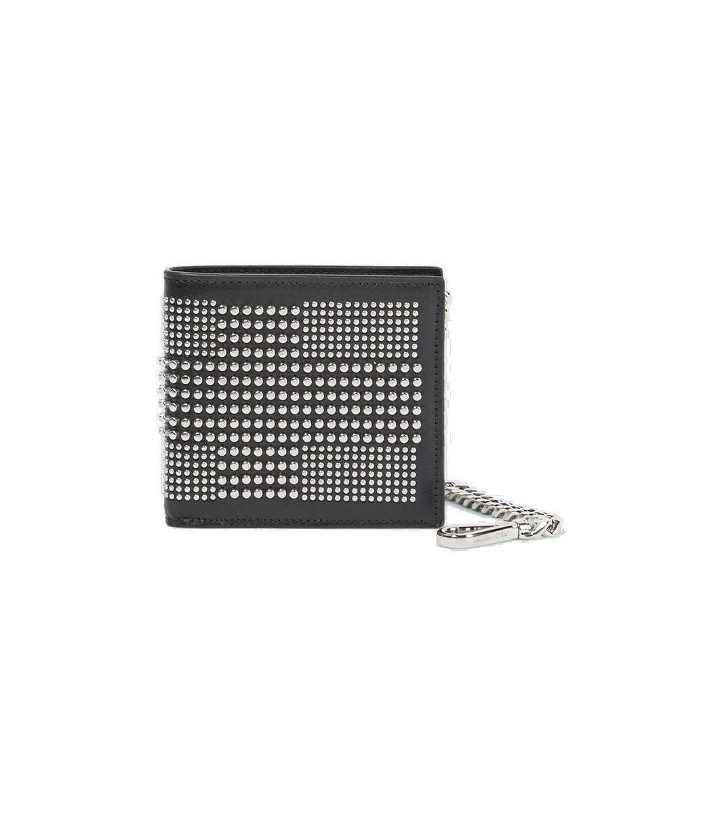 Photo: Alexander McQueen Studded leather wallet