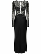 BEC + BRIDGE Nora Long Sleeve Cutout Lace Maxi Dress
