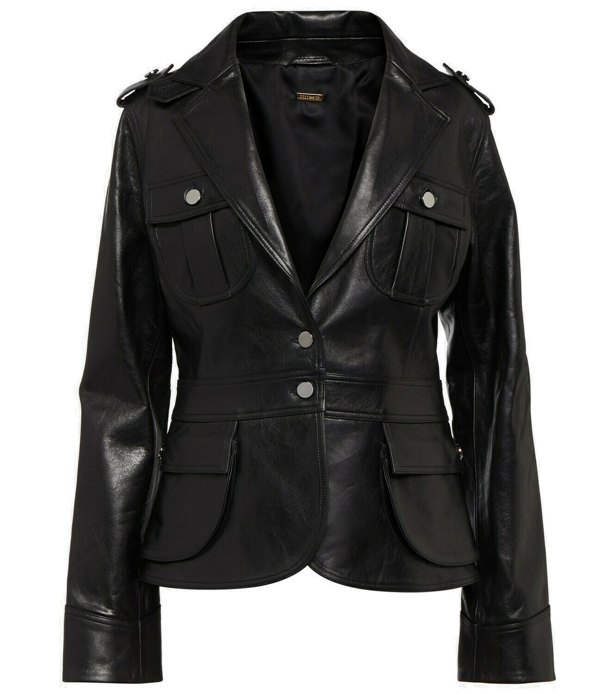 Dodo Bar Or Menash shearling-lined leather jacket Dodo Bar Or