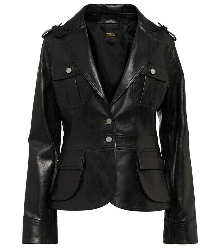 Photo: Dodo Bar Or Rotem leather jacket