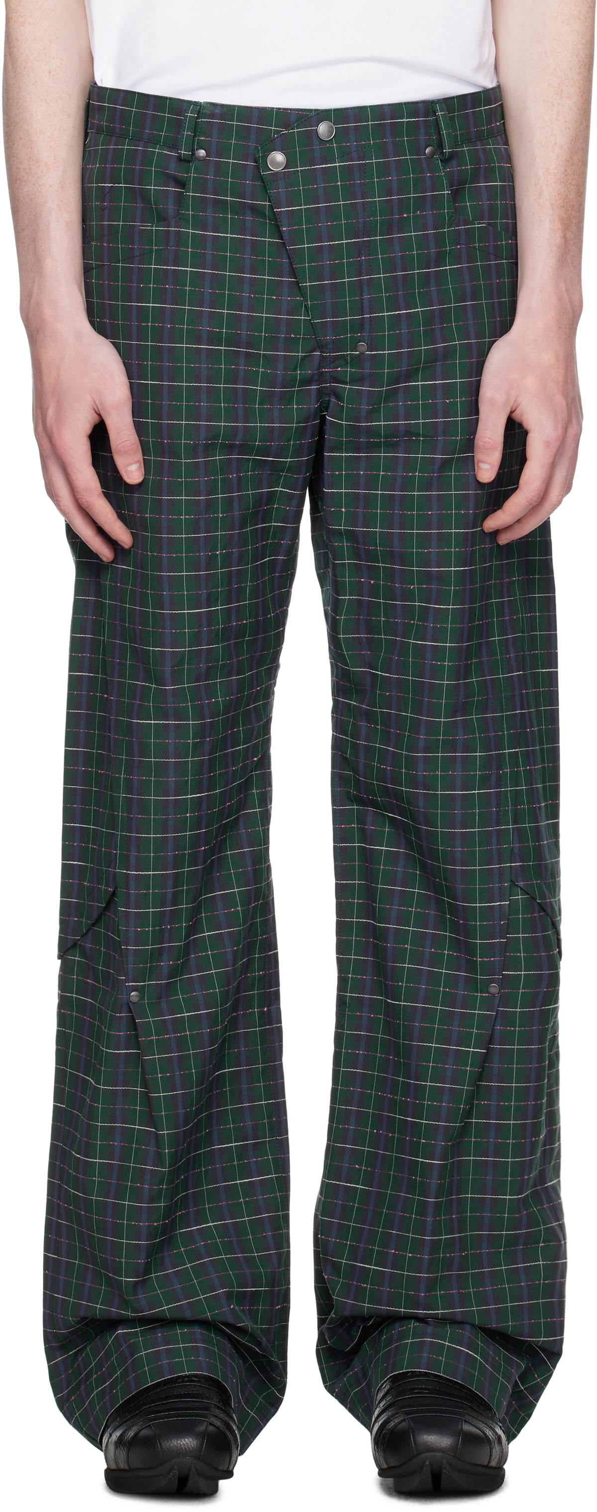 Kiko Kostadinov SSENSE Exclusive Gray Antharas Trousers Kiko