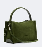 JW Anderson Loafer Small suede shoulder bag