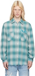 AMIRI Blue Check Shirt