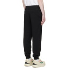 Moncler Black Logo Cotton Fleece Track Pants