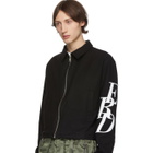 Enfants Riches Deprimes Black Logo Zip Jacket