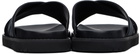 Versace Black Greek Ribbon Sandals