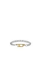 Diesel Stainless steel chain bracelet - Bracelets - Unisex - Silver