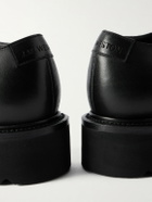 J.M. Weston - Weston & Sons Leather Derby Shoes - Black