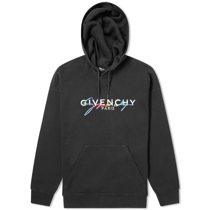 Photo: Givenchy Rainbow Logo Hoody