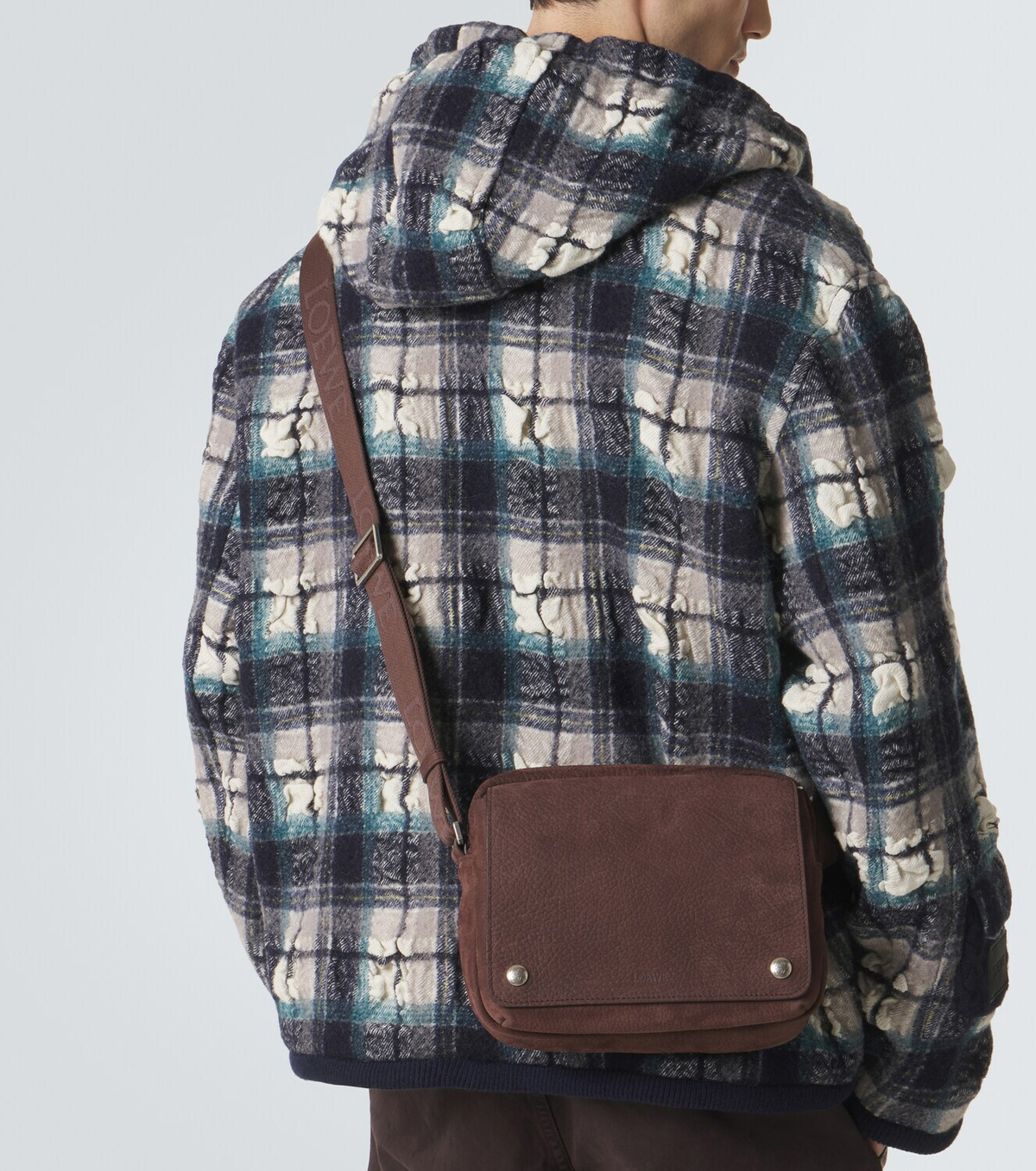 Loewe Pebble Medium leather messenger bag