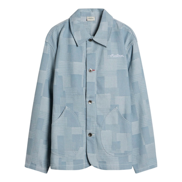 Photo: Malbon Men's Reform Jacket in Denim