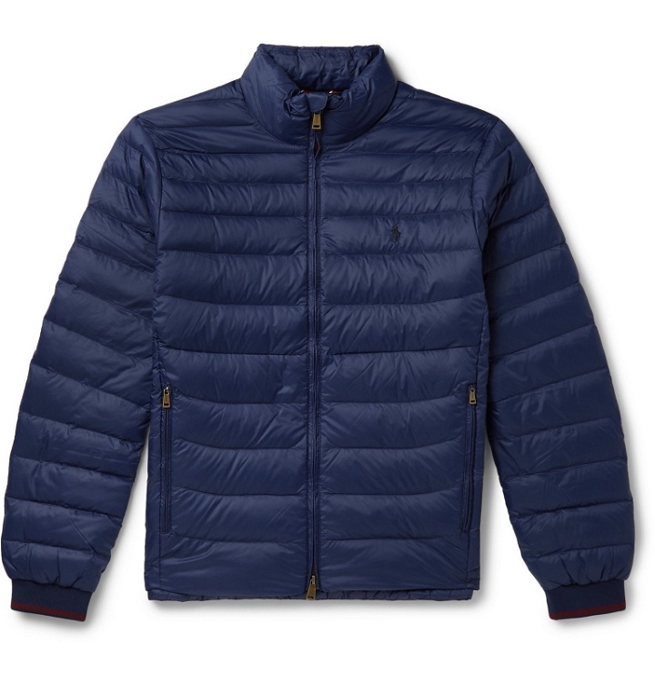 Photo: Polo Ralph Lauren - Quilted Shell Down Jacket - Blue