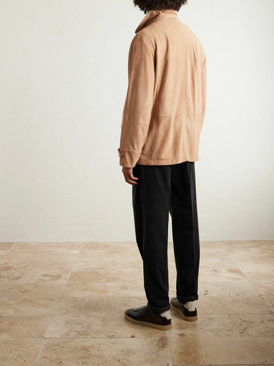 Brunello Cucinelli - Suede Jacket - Neutrals