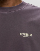 Represent Represent Owners Club T Shirt Purple - Mens - Shortsleeves