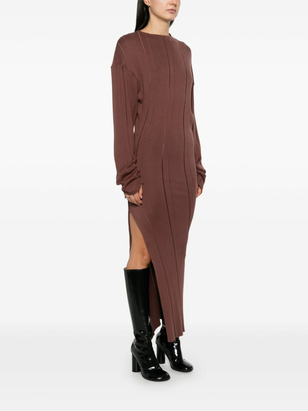 Jade Cropper Slit Maxi Dress