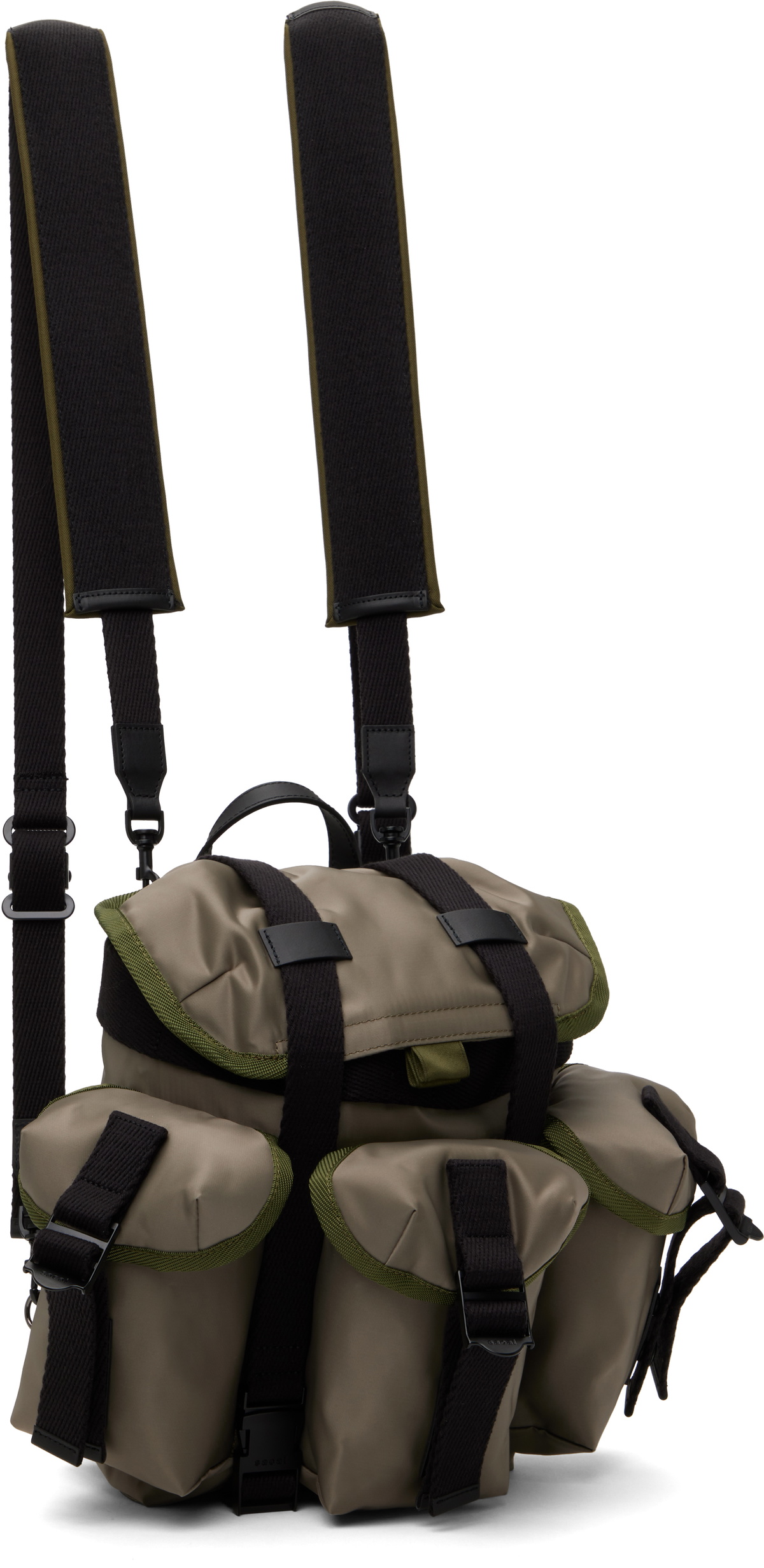sacai Taupe Alice Small Backpack