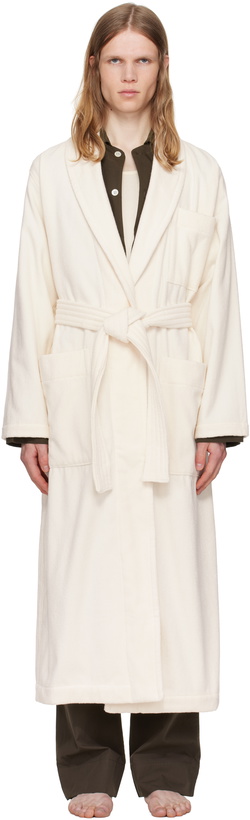 Photo: Tekla Off-White Terry Classic Bathrobe