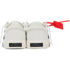 Off-White White Vulcanized Low Leather Sneakers