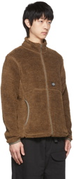 Snow Peak Brown Wool Jacket
