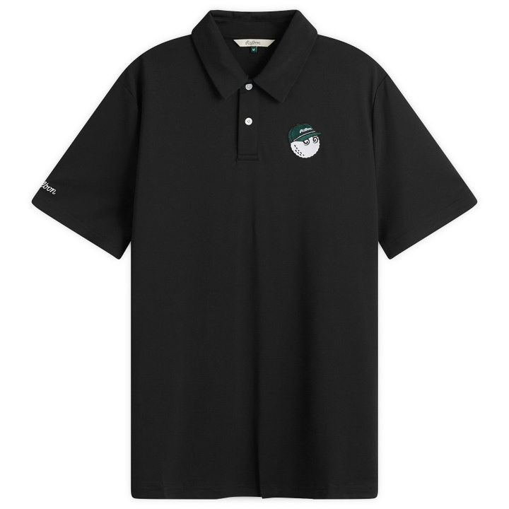 Photo: Malbon Men's Fairway Baldwin Polo Shirt in Black