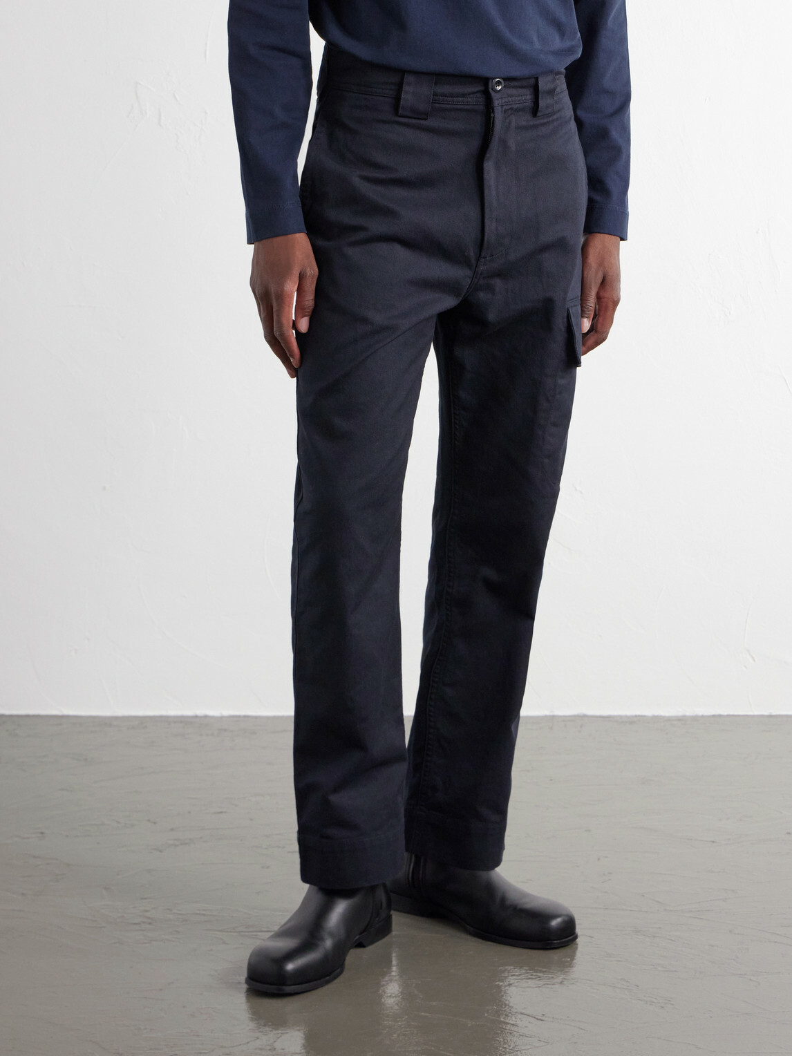 Margaret Howell - MHL. Cotton-Drill Trousers - Black