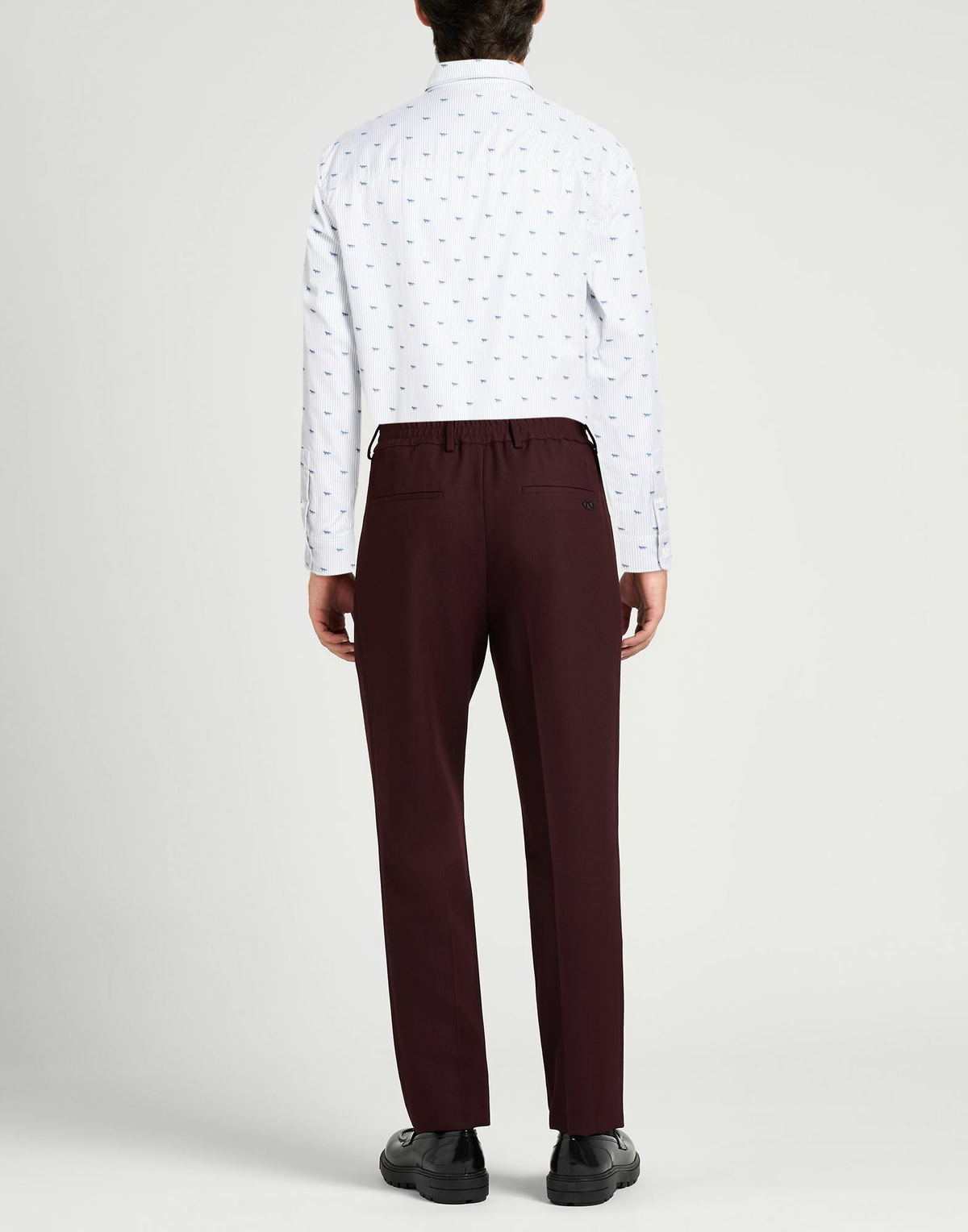Maison Kitsuné Mens Shirt Light in Grey