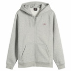 Dickies Men's Oakport Zip Hoodie in Heather Grey