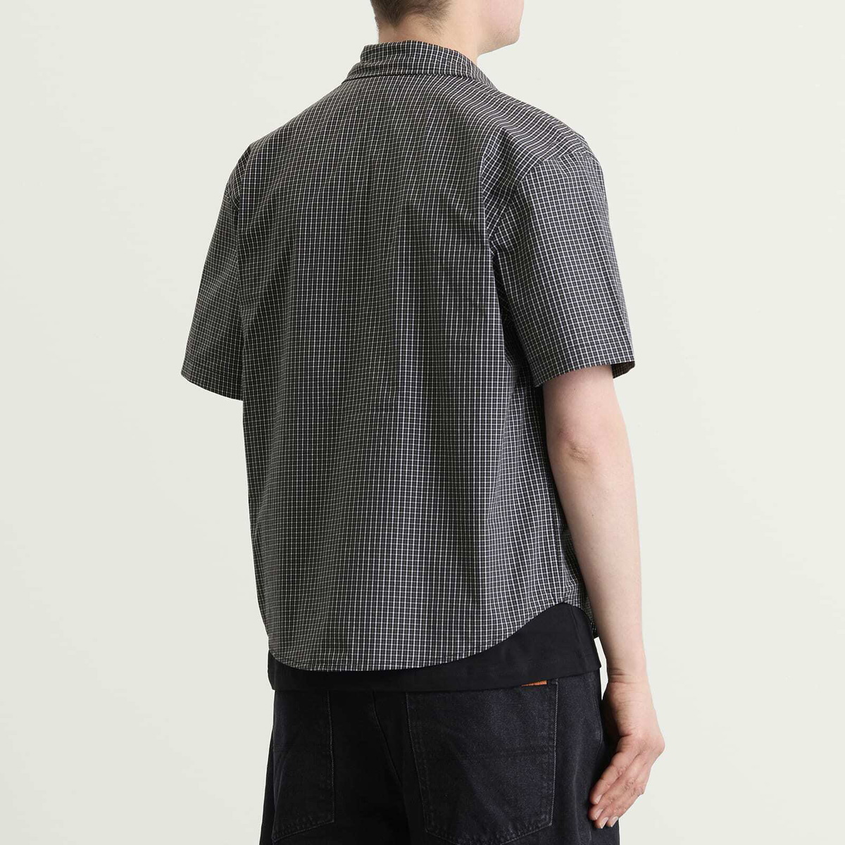 Butter Goods Men's Equipment Shirt in Black/Grey