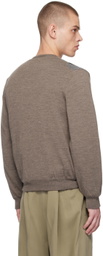 Magliano Brown Argyle Cardigan