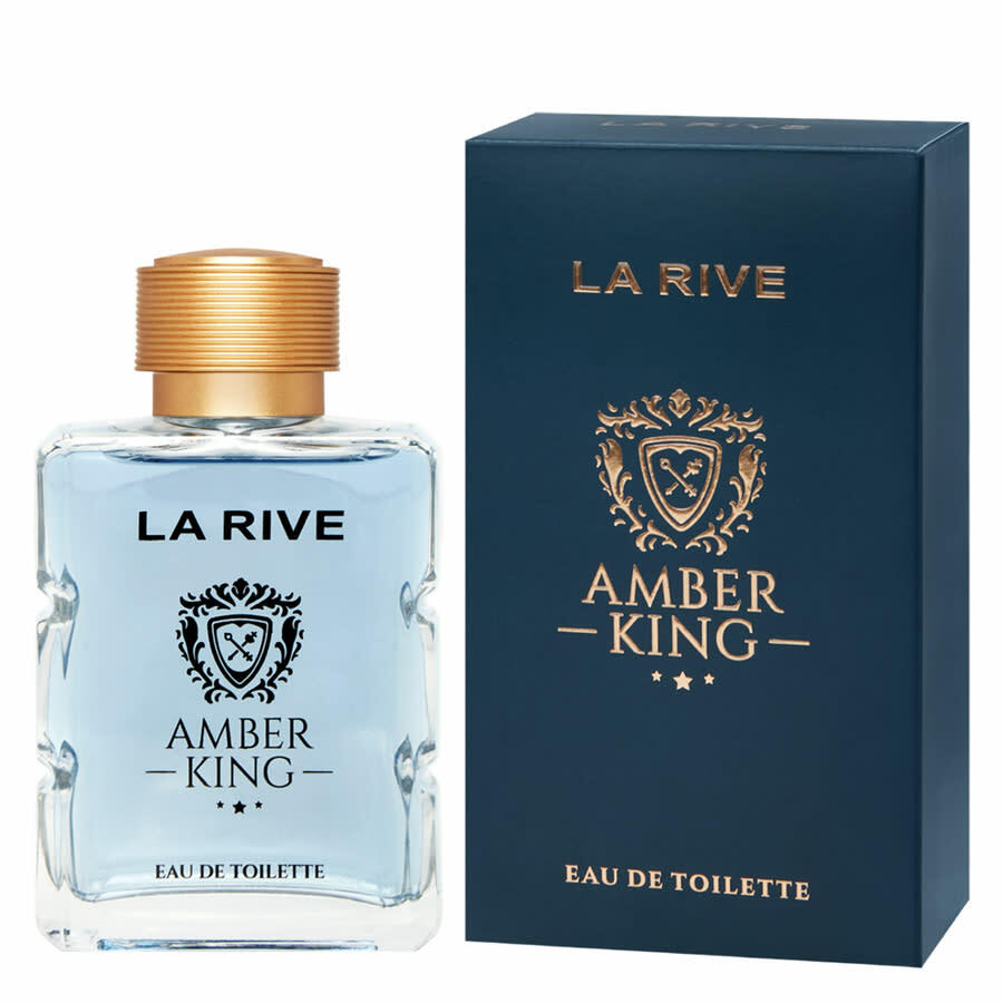 La Rive Mens Amber King EDT Spray 3.4 oz Fragrances 5903719643269