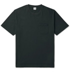 NN07 - Dylan Mélange Cotton-Jersey T-Shirt - Black