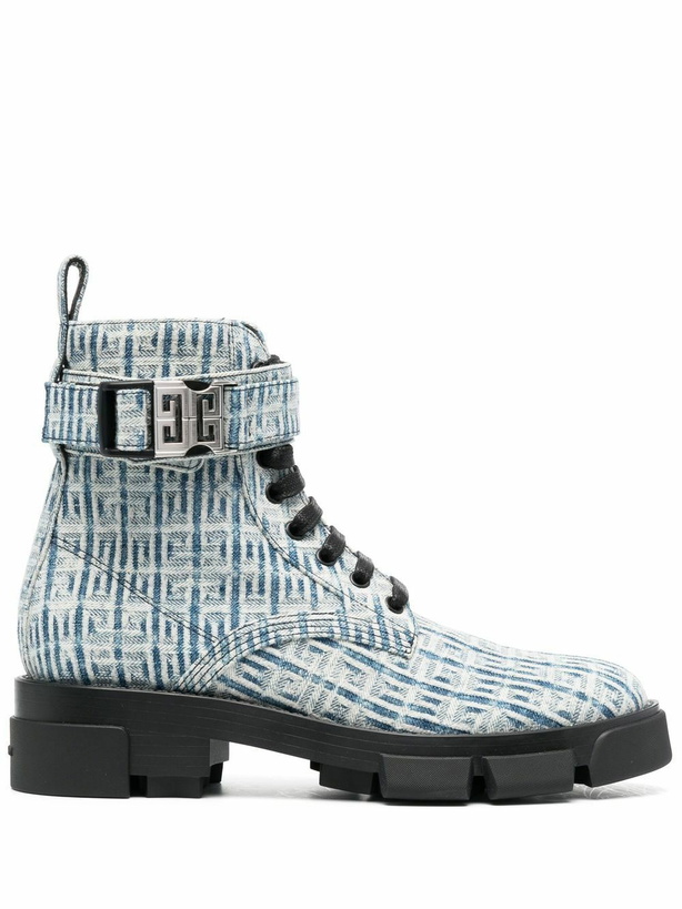 Photo: GIVENCHY - Logo Printed Ankle Boot