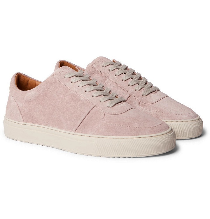 Photo: Mr P. - Larry Suede Sneakers - Pink