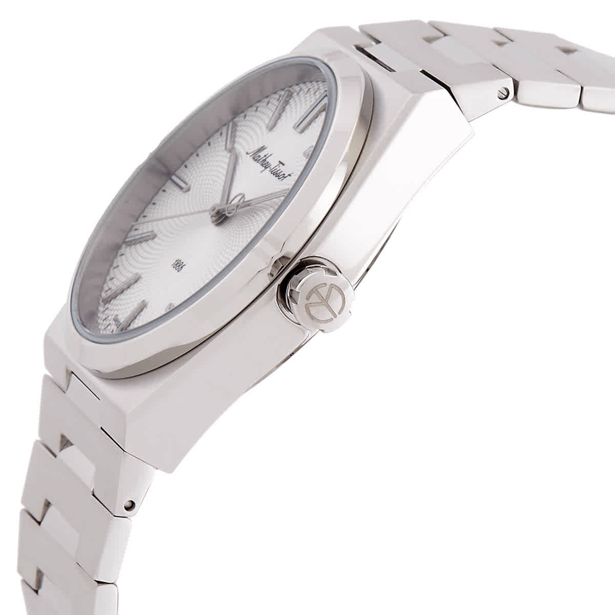 Mathey-Tissot Zeus Silver-tone Dial Mens Watch H118AS Mathey-Tissot