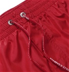 Dolce & Gabbana - Short-Length Swim Shorts - Red