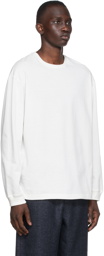 Meta Campania Collective Sagl White Robert Long Sleeve T-Shirt