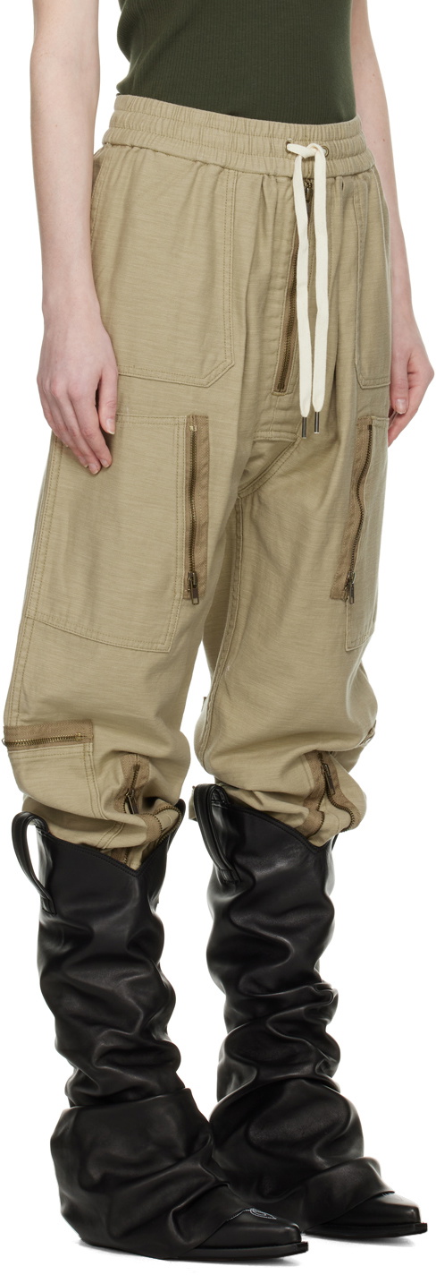 R13 Khaki Flight Lounge Pants