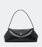 Toteme T-Lock Small leather shoulder bag