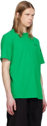 Moncler Genius Moncler x FRGMT Hiroshi Fujiwara Green Maxi Logo T-shirt