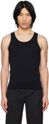 Coperni Black Scoop Tank Top