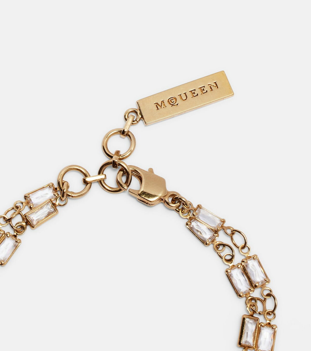 McQueen Crystal-embellished bracelet