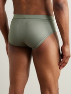 Zimmerli - Sea Island Cotton Briefs - Green