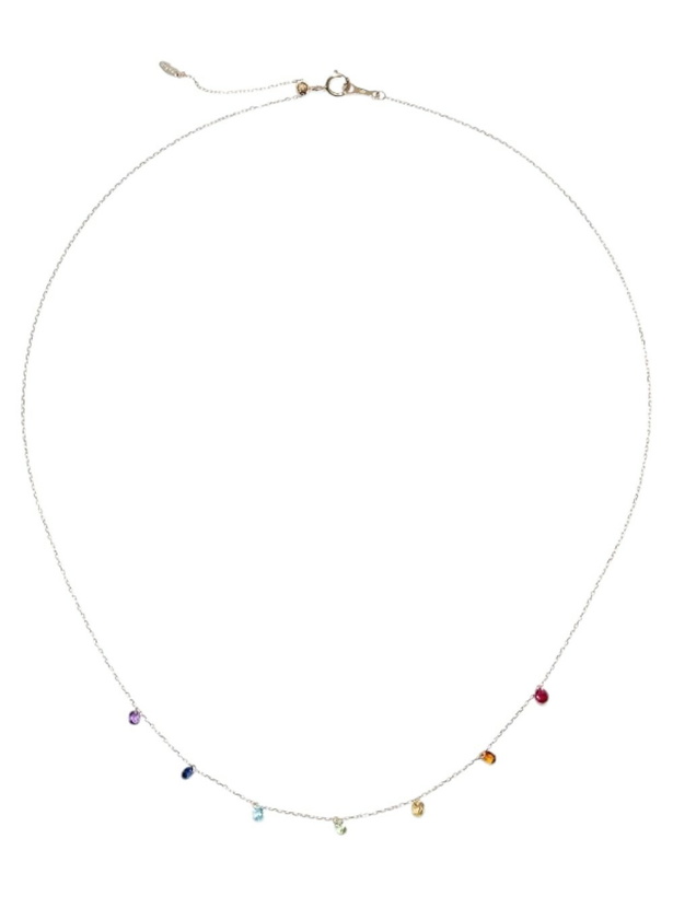 Photo: Persée 18K Yellow Gold Chakras Sapphire Necklace