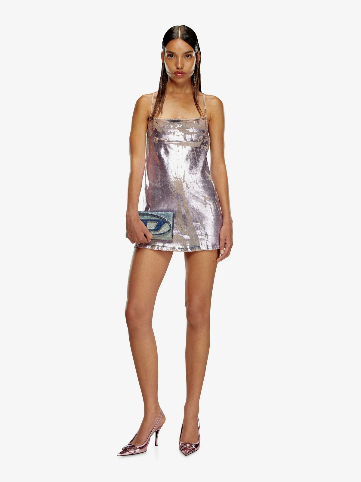 diesel sequin dress Diesel D-Ama-LS Dress | Grey