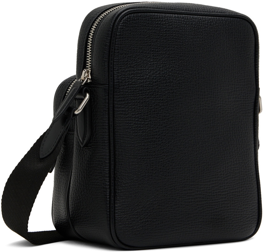 Smythson Black Reporter Bag Smythson