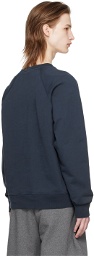 Maison Kitsuné Navy Bold Fox Head Sweatshirt
