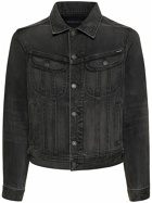 TOM FORD - New Icon Aged Black Wash Denim Jacket