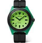 BAMFORD LONDON - Mayfair Sport Limited Edition Polymer and Rubber Watch - Green