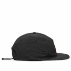 Satisfy Men's FliteSilk 5 Panel Pinch Cap in Black 
