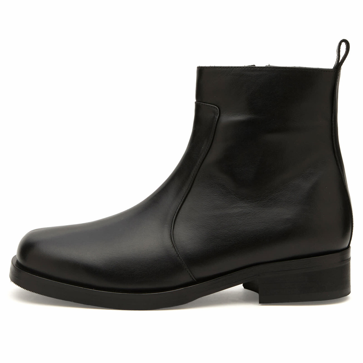 Achilles Ion Gabriel Black Bang Ankle Boots